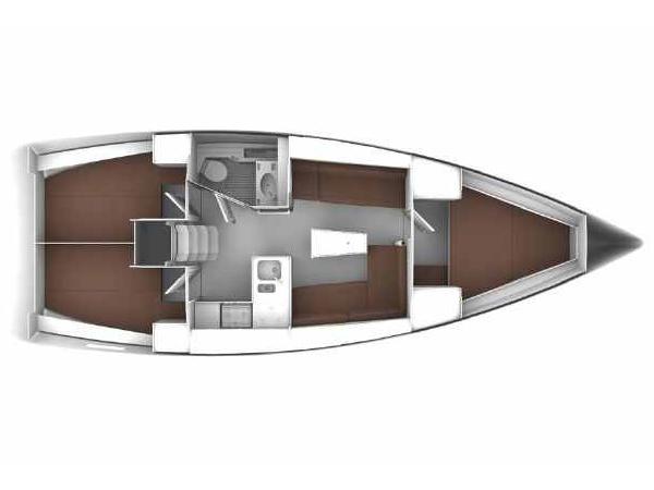 Book yachts online - sailboat - Bavaria Cruiser 37 - Eneja - rent