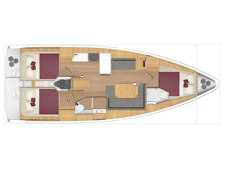 Book yachts online - sailboat - Bavaria C38 - WioSam - rent