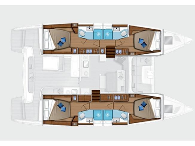 Book yachts online - catamaran - Lagoon 46 - D.Bobo - rent