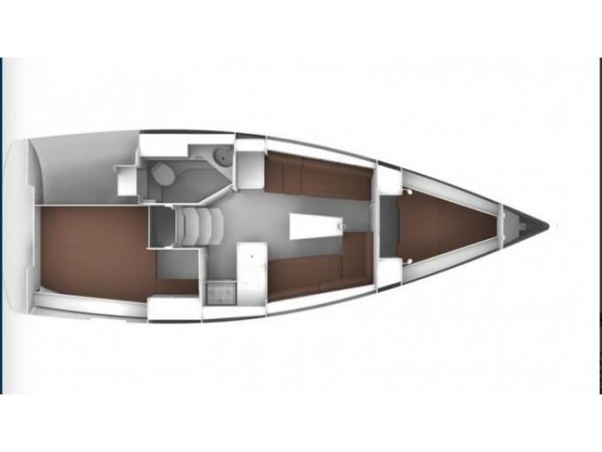 Book yachts online - sailboat - Bavaria Cruiser 34 - Lia  - rent