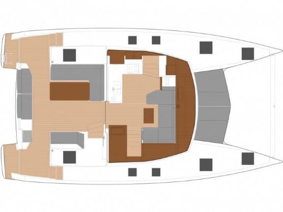 Book yachts online - catamaran - Isla 40 - Arven - rent