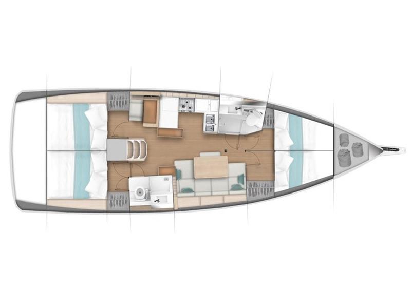 Book yachts online - sailboat - Sun Odyssey 440 - GEORGIA - rent
