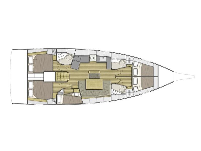 Book yachts online - sailboat - Oceanis 46.1 - STERGIOS  GEN.+A.C. - rent