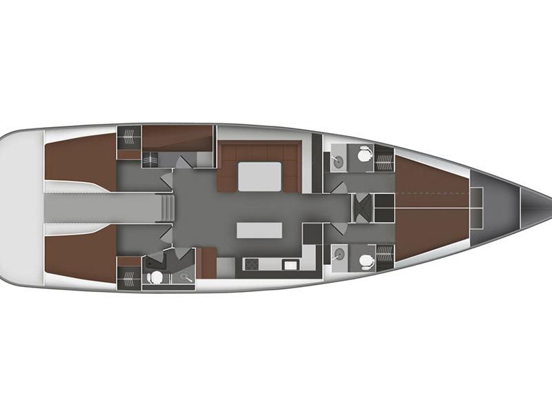 Book yachts online - sailboat - Bavaria 55 Cruiser - Apollon - rent