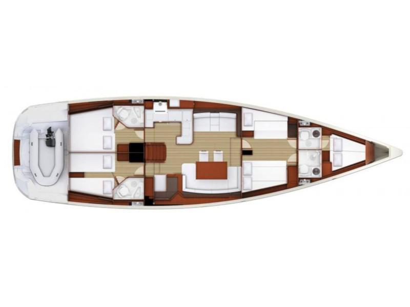 Book yachts online - sailboat - Jeanneau 58 - Atlas - rent