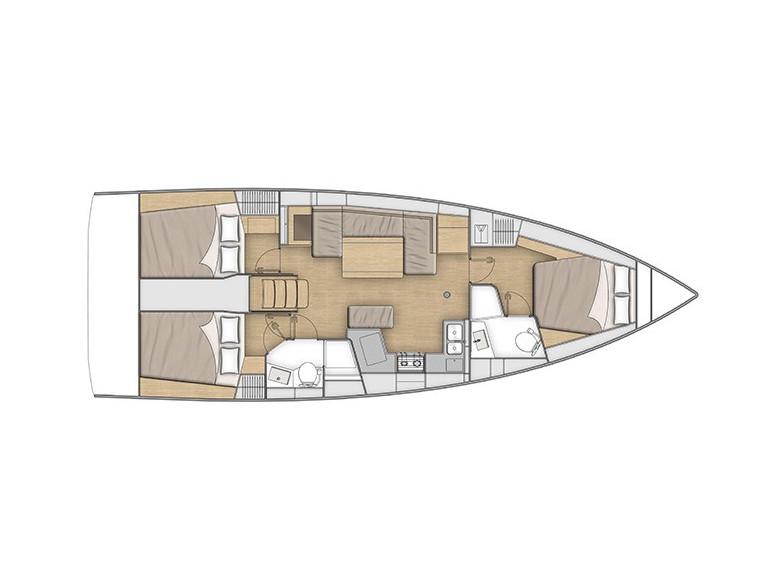 Book yachts online - sailboat - Oceanis 40.1 - Elma Brand New 2022 - rent