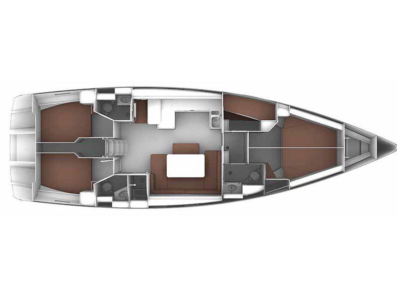 Book yachts online - sailboat - Bavaria Cruiser 51 - Guarda che luna - rent