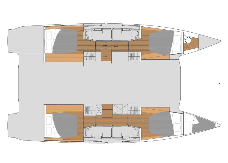Book yachts online - catamaran - Elba 45 - Marina - rent