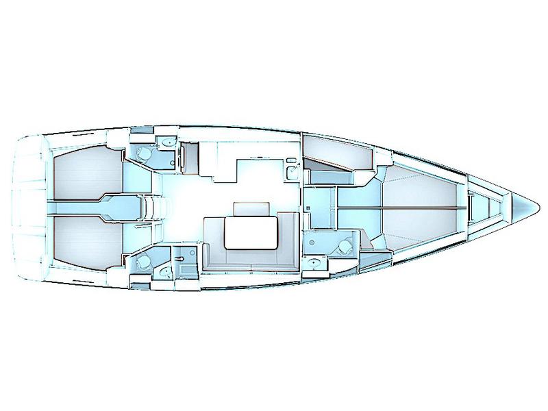 Book yachts online - sailboat - Bavaria Cruiser 51 - Given To Fly - rent