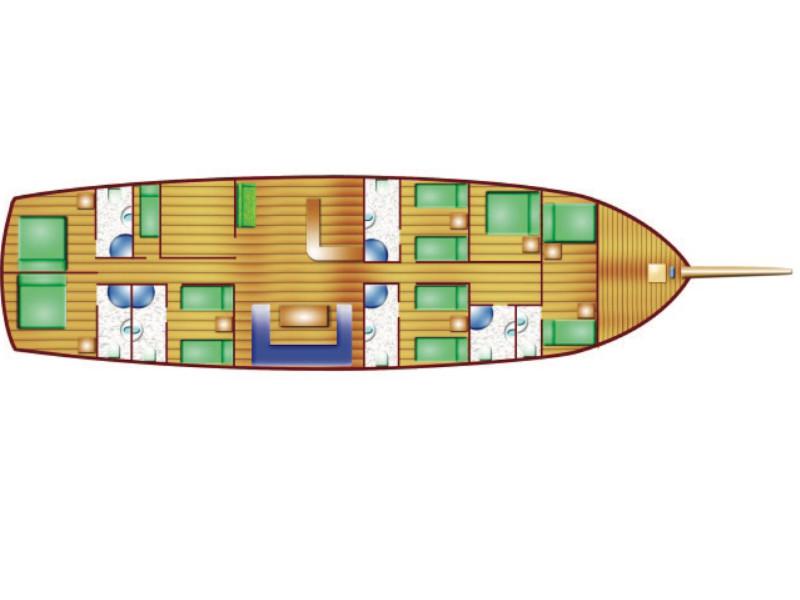 Book yachts online - other - Gulet Serenad - Serenad - rent