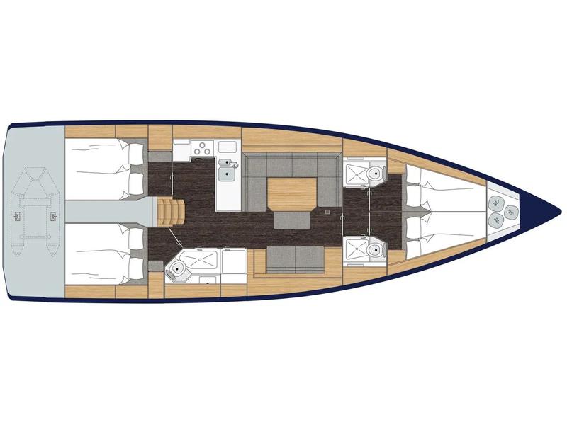 Book yachts online - sailboat - Bavaria C45/4 cbs - PRES- 45C-20-G - rent