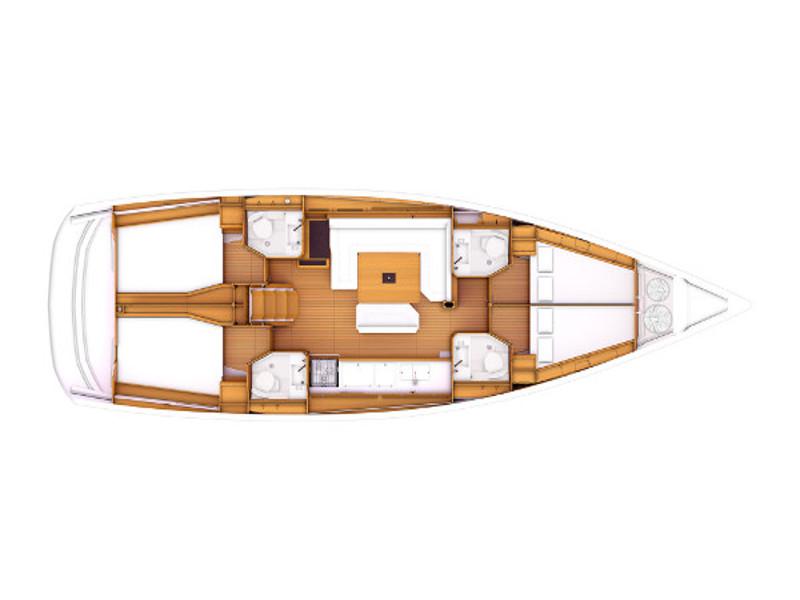 Book yachts online - sailboat - Sun Odyssey 479 - CL- 479-18-G - rent