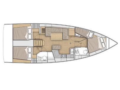 Book yachts online - sailboat - Oceanis 40.1 - PRES- 401-21-F - rent