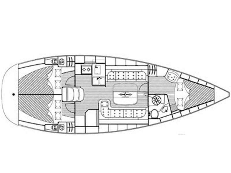 Book yachts online - sailboat - Bavaria 37 Cruiser - EC- 37B-07-G - rent