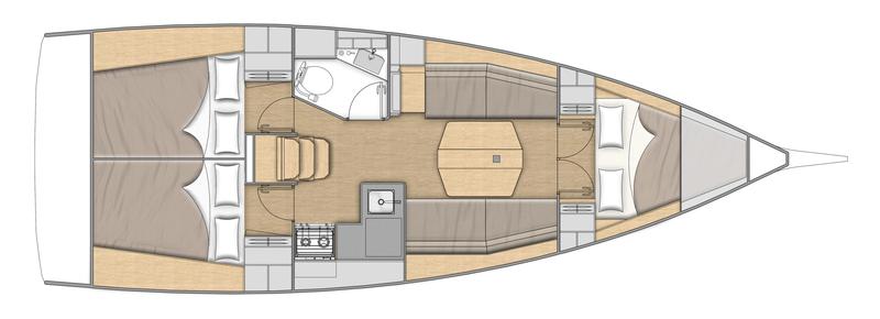 Book yachts online - sailboat - Oceanis 34.1 - ROOKIE - rent