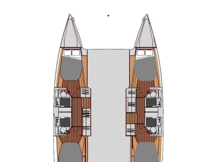 Book yachts online - catamaran - Astréa 42 - OCEAN RUNNER - rent