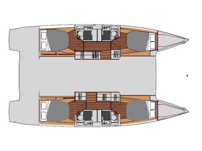 Book yachts online - catamaran - Astréa 42 - MAGIC SUMMER - rent