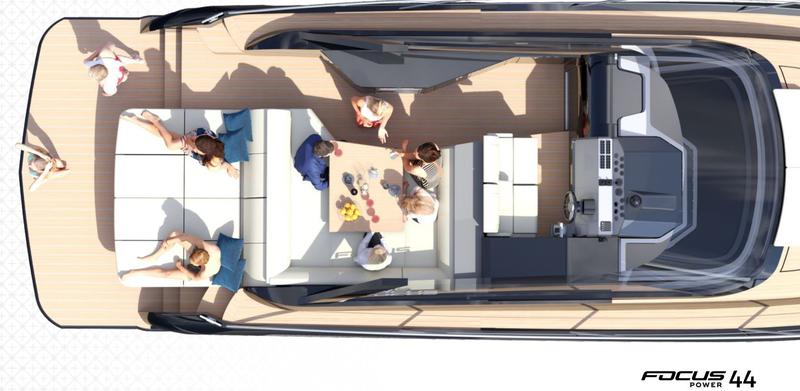 Book yachts online - motorboat - Focus Power 44 Hard Top - GTX - rent