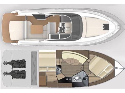 Book yachts online - motorboat - Focus Power 36 Hard Top - LADY - rent