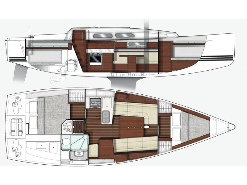 Book yachts online - sailboat - Xc 35 - LADY X  - rent