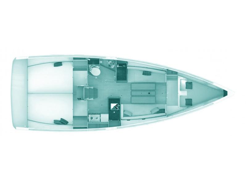 Book yachts online - sailboat - Sun Odyssey 349 - Meliti - rent