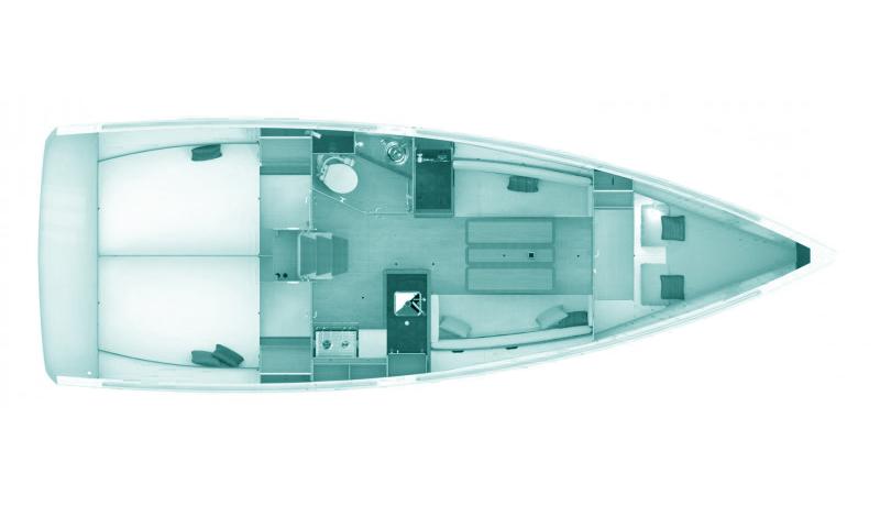 Book yachts online - sailboat - Sun Odyssey 349 - Ferousa - rent