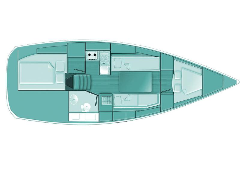 Book yachts online - sailboat - Sun Odyssey 319 - Amathea - rent