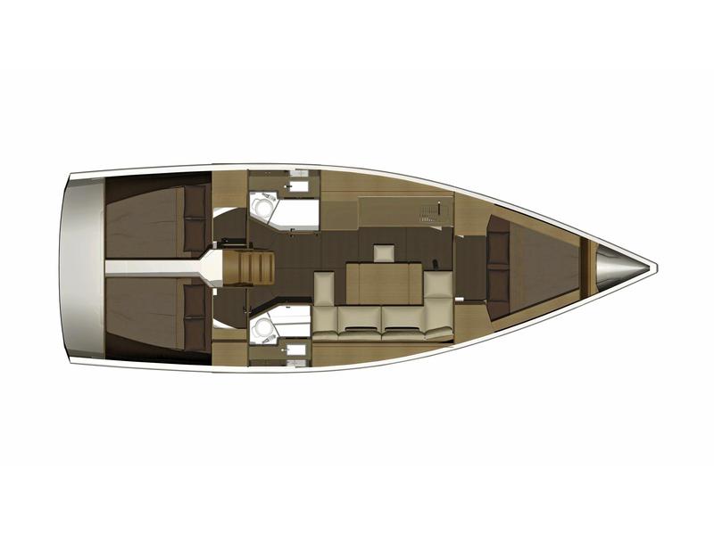 Book yachts online - sailboat - Dufour 382 GL - Avanti - rent