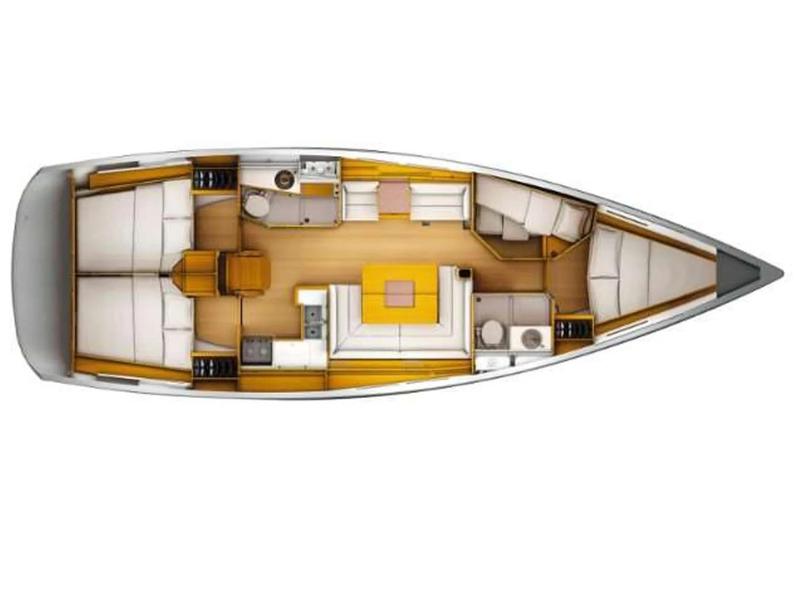 Book yachts online - sailboat - JEANNEAU SO 449 - MIENTRAS TANTO - rent