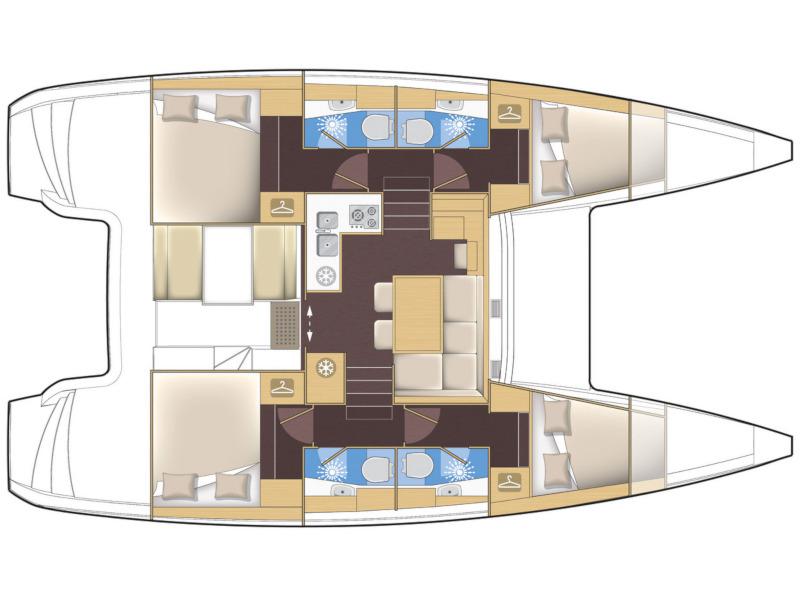 Book yachts online - catamaran - Lagoon 39 - Cat - rent