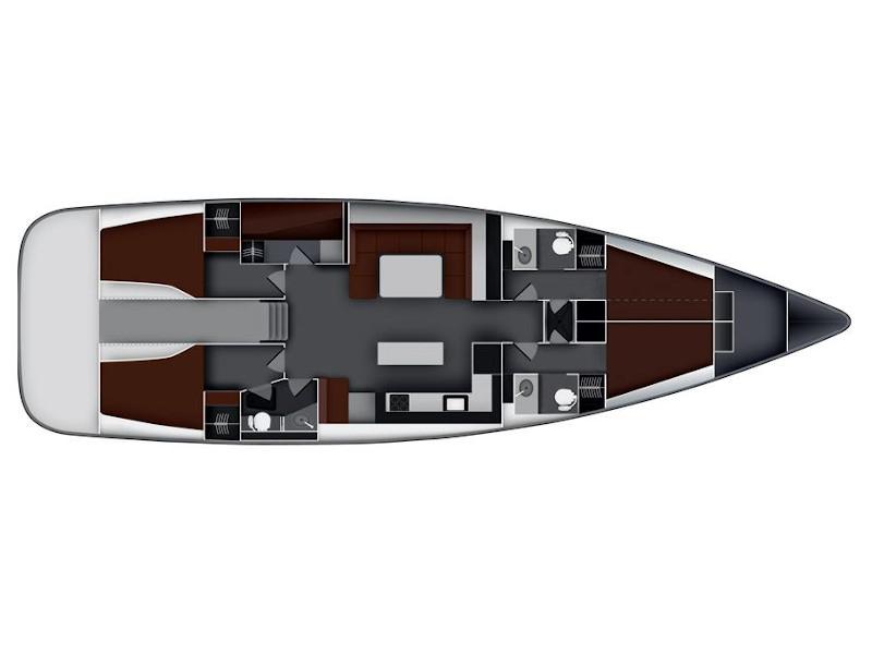 Book yachts online - sailboat - Bavaria C45 - Slv I - rent