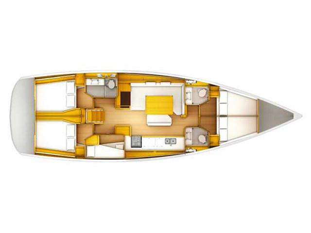 Book yachts online - sailboat - Sun Odyssey 509 - Alessandra - rent