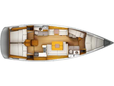Book yachts online - sailboat - Sun Odyssey 439 - Voreas - rent