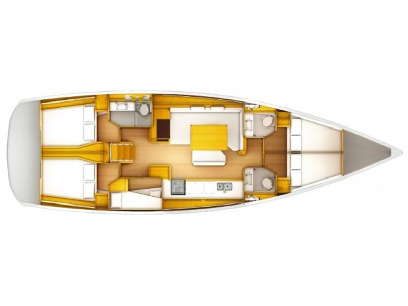 Book yachts online - sailboat - Sun Odyssey 519 - Ondine - rent