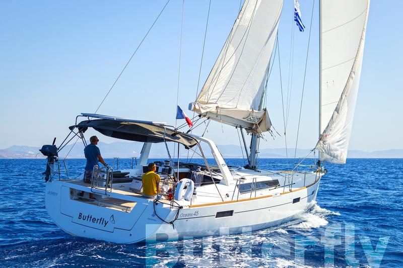 Book yachts online - sailboat - Oceanis 45 - Butterfly - rent