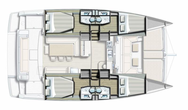 Book yachts online - catamaran - Bali 4.1 - GALASSIA - rent