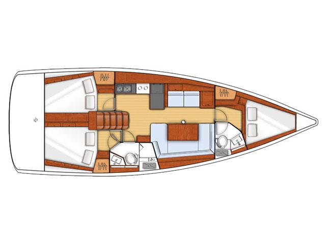 Book yachts online - sailboat - Oceanis 41 - Fairytale - rent
