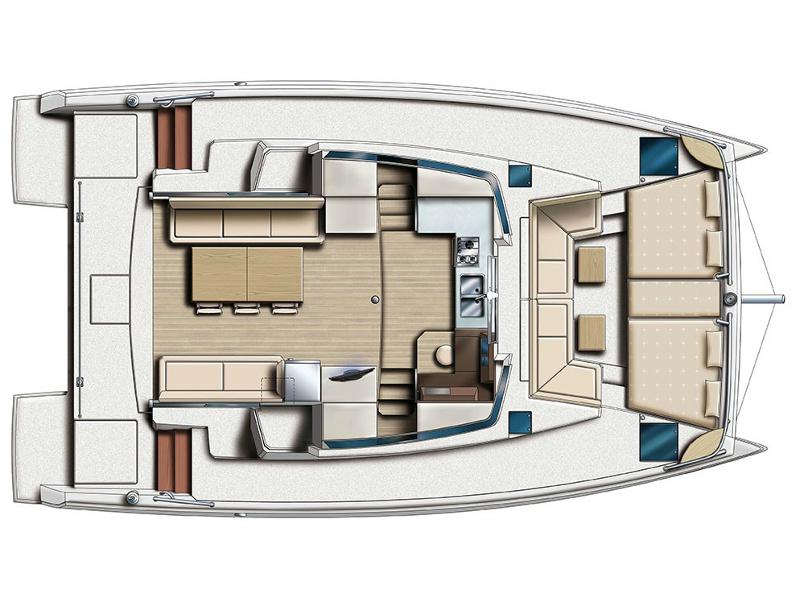 Book yachts online - catamaran - Bali 4.0 - Alkyone - rent