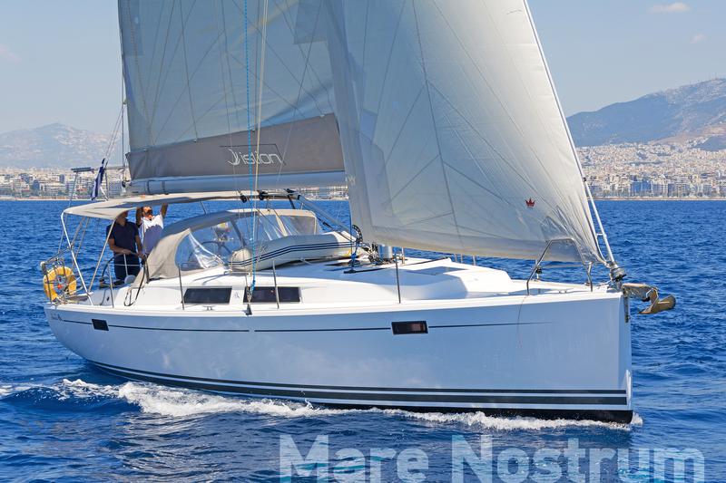 Book yachts online - sailboat - Hanse 385 - Mare Nostrum - rent