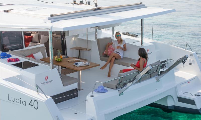 Book yachts online - catamaran - Lucia 40 AC &amp; GEN - FORTUNA - rent