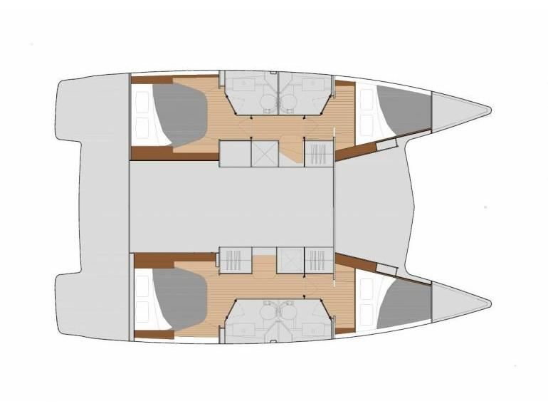 Book yachts online - catamaran - Lucia 40 - E.S. II - rent
