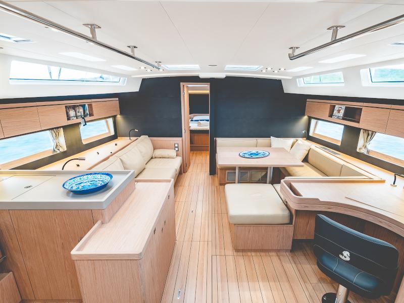 Book yachts online - sailboat - Oceanis 55.1 - Axis Mundi A/C-GEN-SOLAR-ELEC.WC - rent