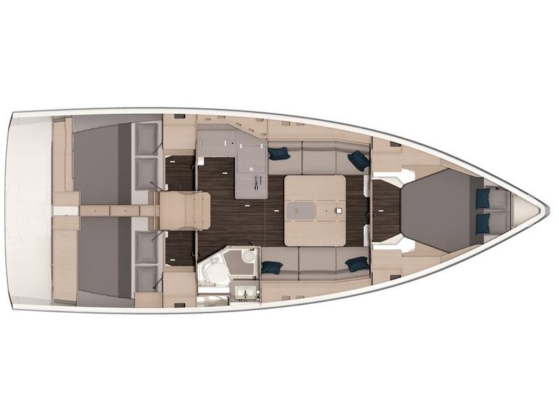 Book yachts online - sailboat - Dufour 37 - Polygala - rent