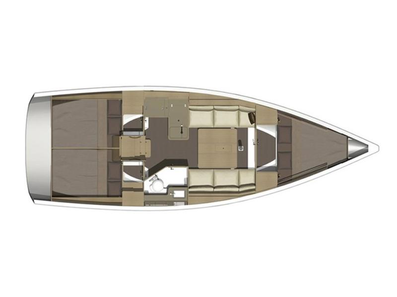 Book yachts online - sailboat - Dufour 350 Grand Large - Mirtilla - rent