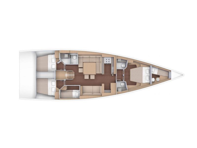 Book yachts online - sailboat - Dufour 56 Exclusive - Morisia - rent