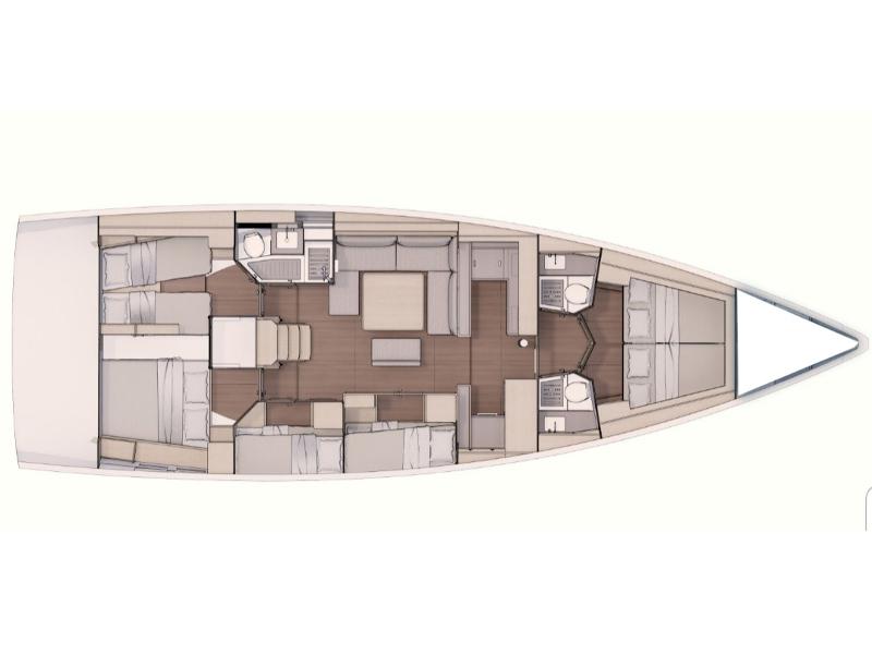 Book yachts online - sailboat - Dufour 530 - Voldemort - rent