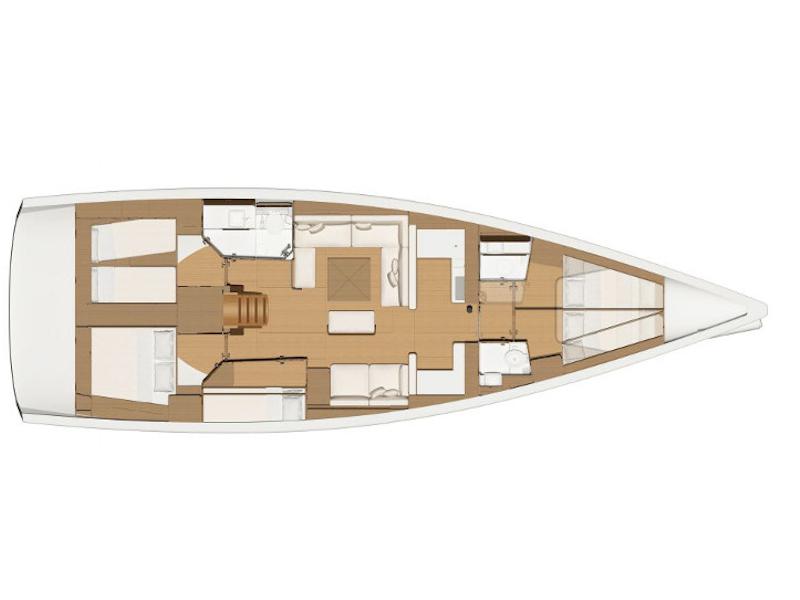 Book yachts online - sailboat - Dufour 520 Grand Large - Dream Planet - rent