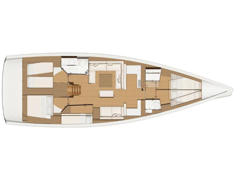 Book yachts online - sailboat - Dufour 520 Grand Large - Sunshine Planet - rent