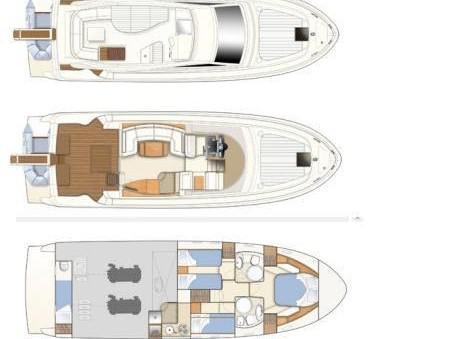 Book yachts online - motorboat - Ferretti 460 - no name - rent