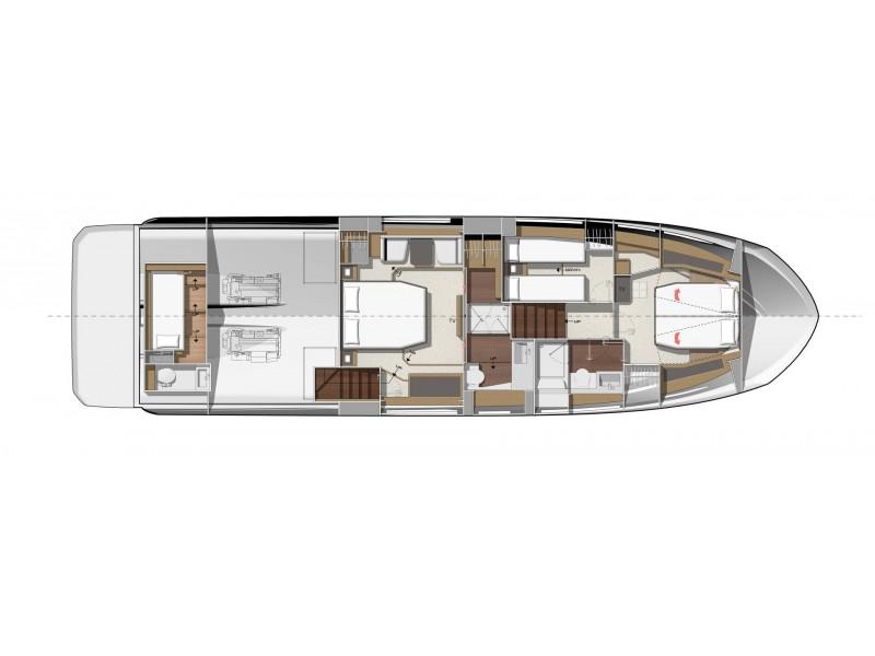 Book yachts online - motorboat - Prestige 590 Fly - B. GINGER - rent